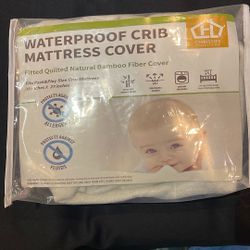 waterproof crib mattress cover 