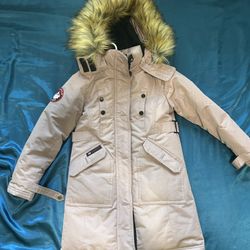 Canada Weather Gear Pink Hooded Parka