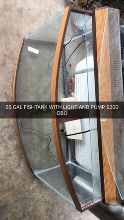 55 GAL FISH TANK