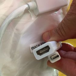 New Mini display port DP thunderbolt to HDMI adapter cable for MacBook Pro air Mac PC Apple