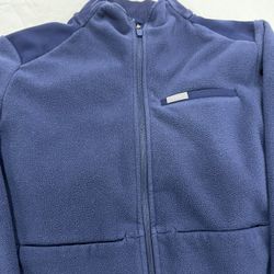 Figs Women’s Navy On-Shift Fleece Jacket