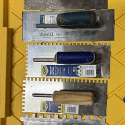 QEP Thinset Notched Trowels