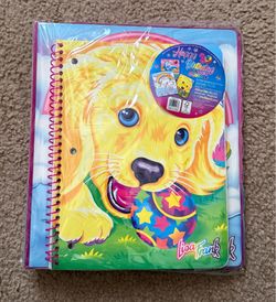 NEW Lisa Frank Happy 30th Birthday Binder Bundle Notebook Folder Unicorn Dog