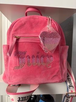Juicy Couture Suede Backpack