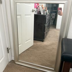 Silver Wall Mirror 