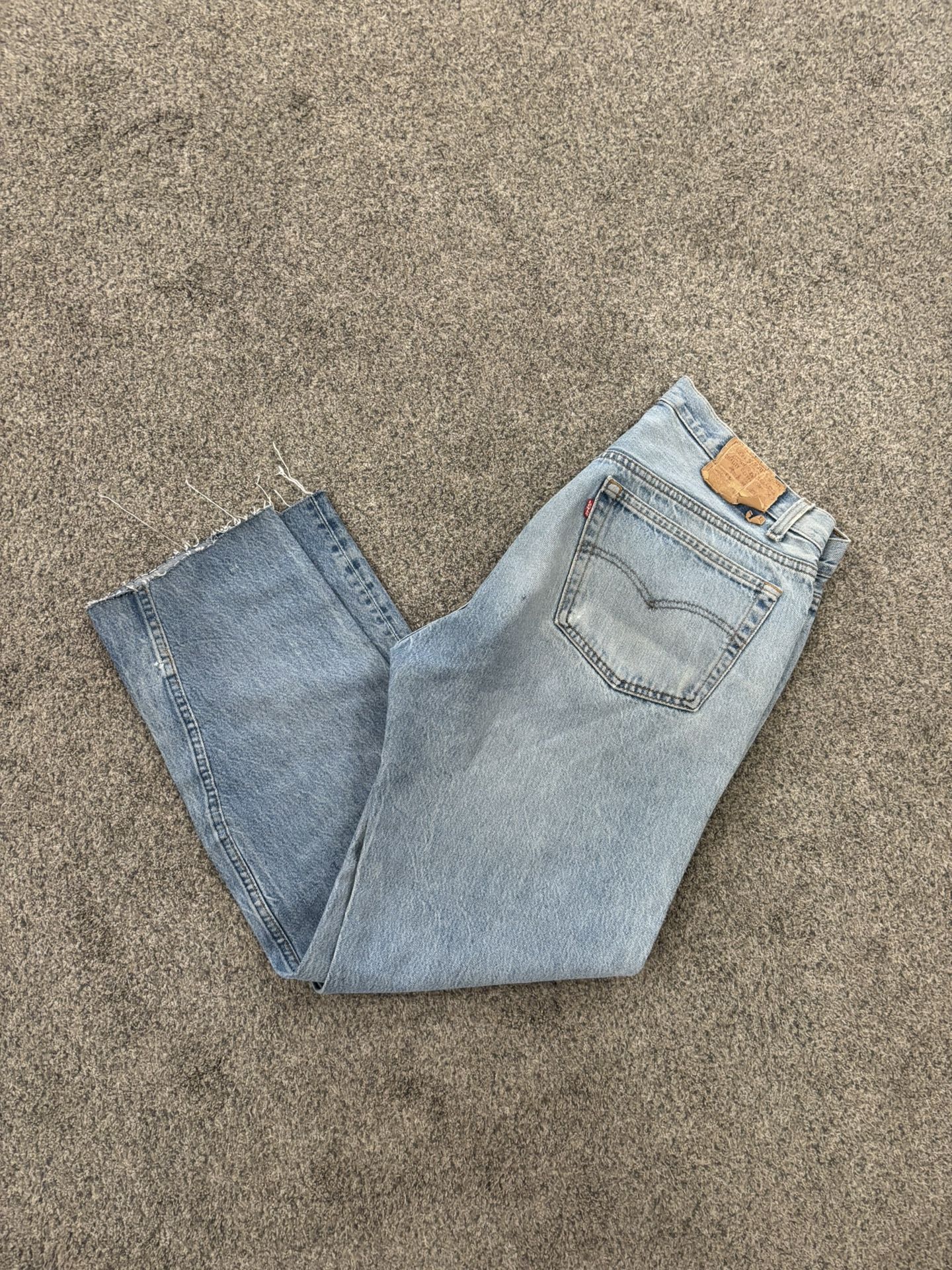80s button fly levis 501 jeans men’s size 36,29