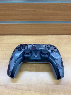 PS5 DualSense Wireless Controller Gray Camo