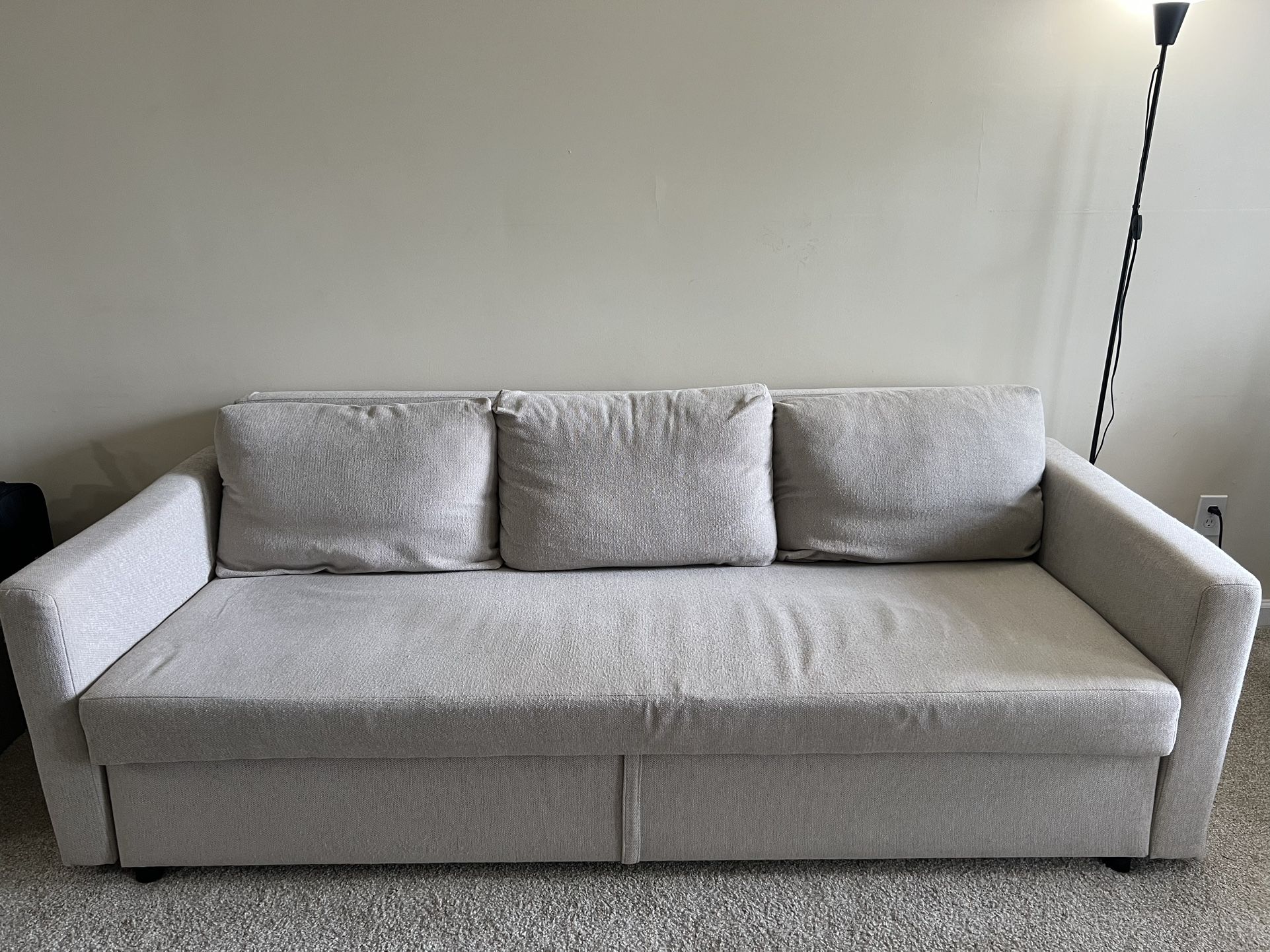 IKEA Hyllie Beige Sleeper Sofa