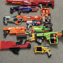 Gently Used Nerf guns