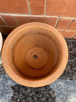 Terracotta Clay Flower Pot