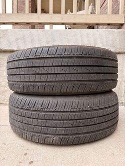 225-60-17 / PAIR / ROAD CONTROL TIRES