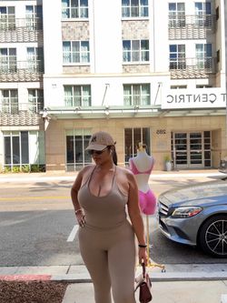 Backless Pink romper