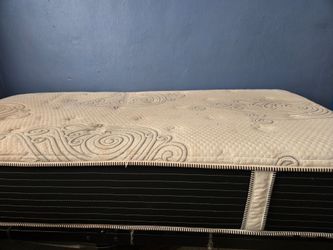 Twin bed with Metal frame