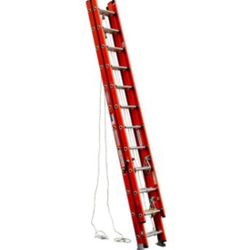 Werner 3‑Section Fiberglass 31 Foot Ladder 
