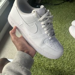 White Air Force Ones Sz 11.5