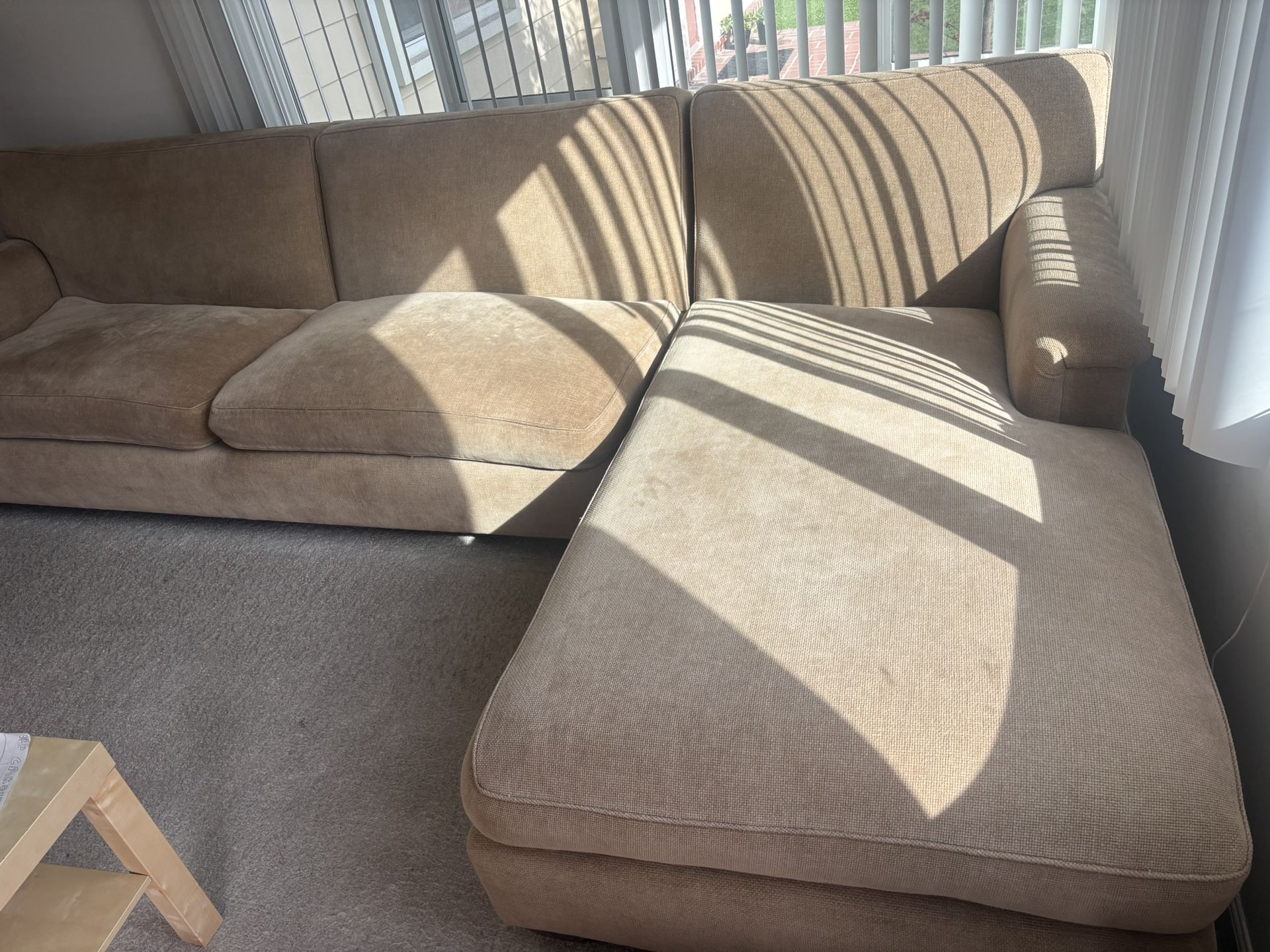 Sand Sectional Couch 
