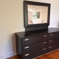Jordans Furniture: Standing Mirror, Dresser and Side Tables ($600 Or Best Offer)