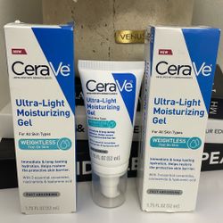 CeraVe Ultra Light Moisturizing Gel - $10 each