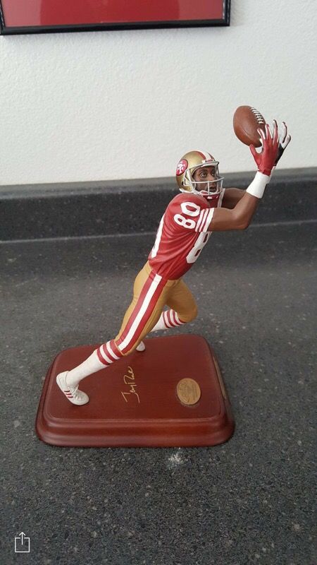 Jerry Rice San Francisco 49ers figurine