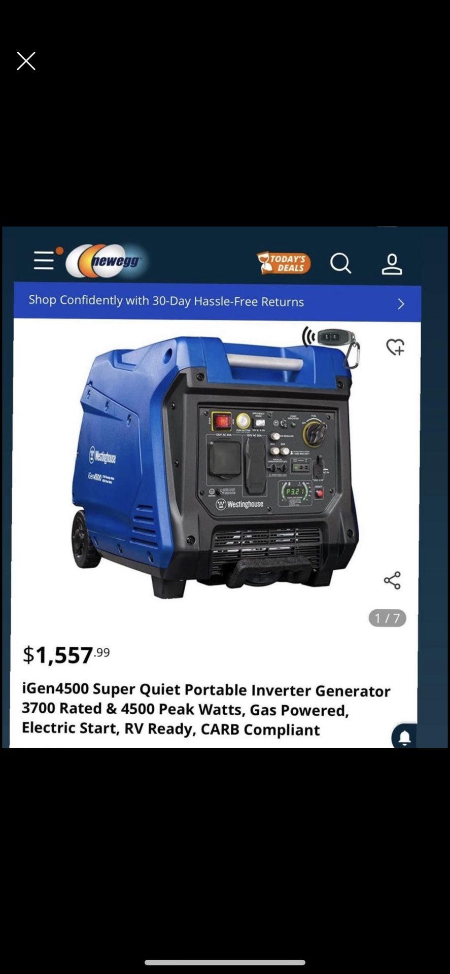 Igen4500 Portable Generator