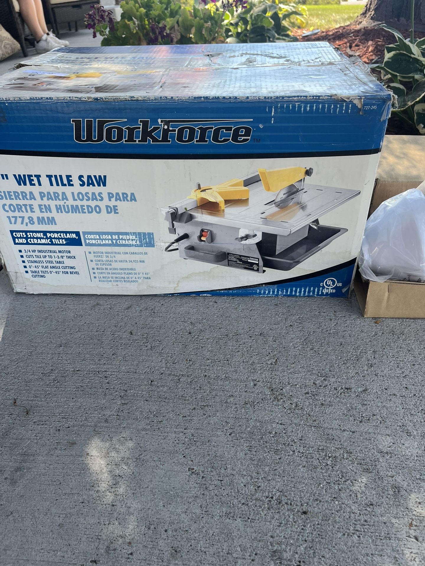 Wet Tile Saw