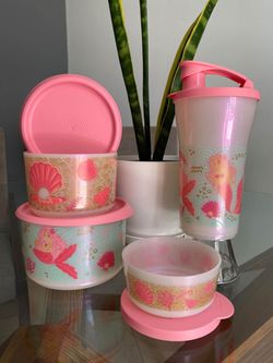 Tupperware Mermaid Collection Set