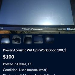 Works Good  Gps Bluetooth 
