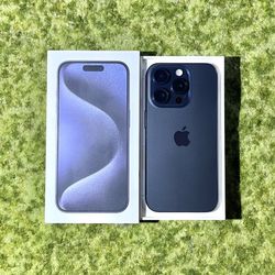 iPhone 15 Pro | 128GB | Blue Titanium | Factory Unlocked
