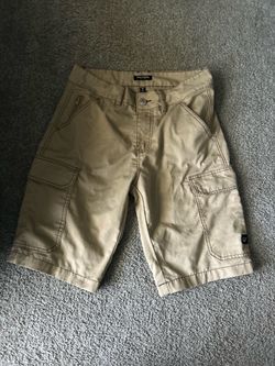 True Religion Khaki Cargo Shorts