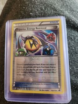 Pokémon TCG Superior Energy Retrieval Plasma Freeze 103/116 Regular Uncommon