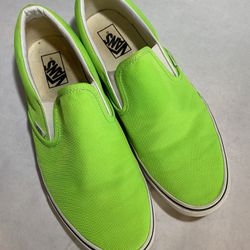 Green Vans Size 11