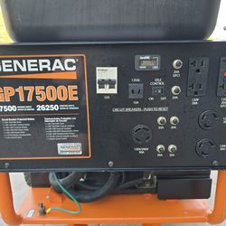 Generac GP 17500E Whole House Generator 