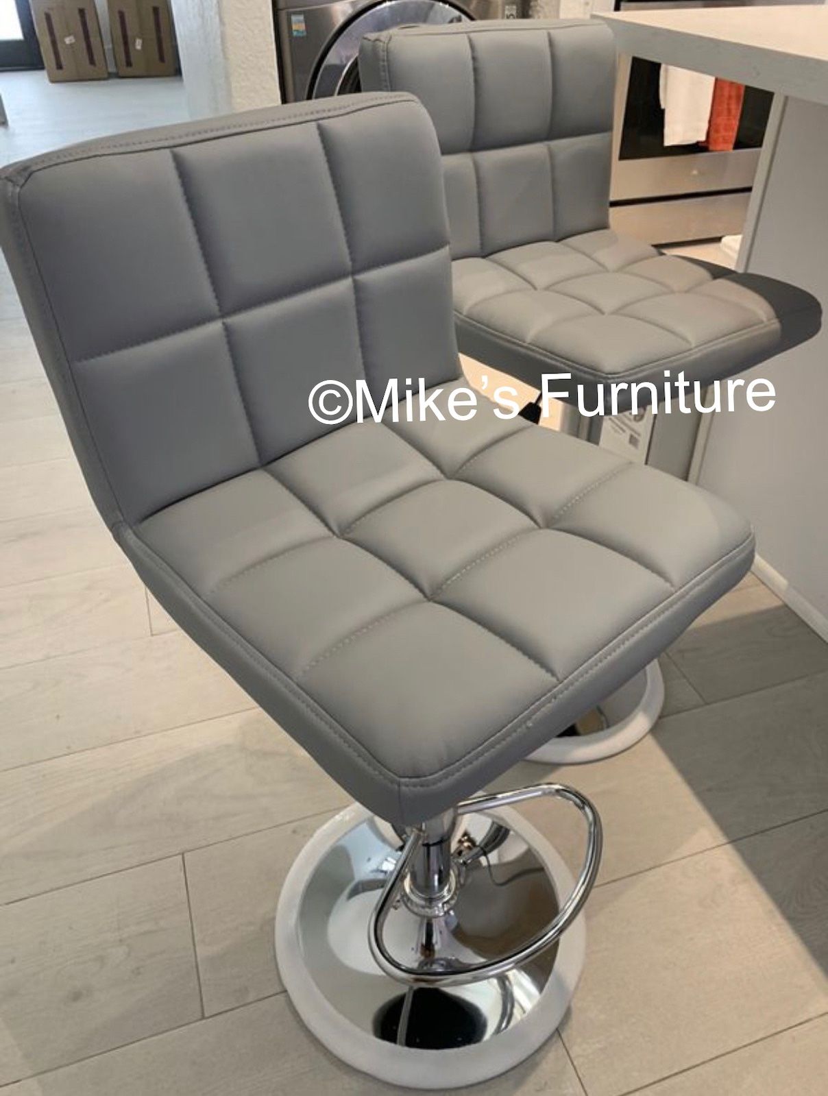 New Adjustable Bar Stools, barstools, barstool, bar stool, Sillas, Dining Chairs, chair, chairs, cadeiras (4 colors Red, Black, White, Gray)