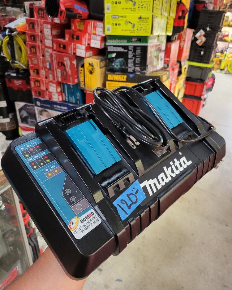 MAKITA 18V RAPID CHARGER $120