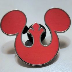 2008  Disney Classic Star Wars Rebel Alliance Red Squadron Logo Metal Pin