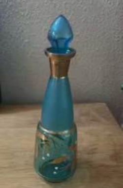 Milano Venetian art glass decanter