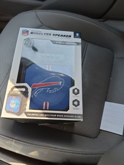 NFL Buffalo Bills Bluetooth Wireless Speaker with LED Lights