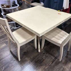 Dining Table With 3 Chairs 
