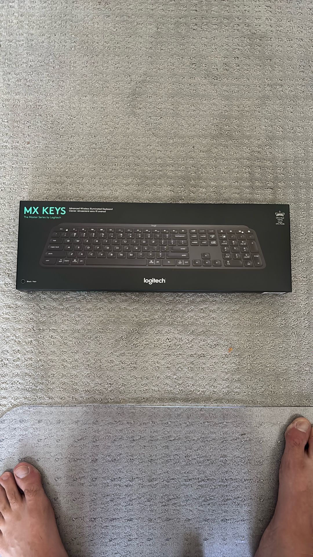 MX Keys Logitech Wireless Keyboard-NEW