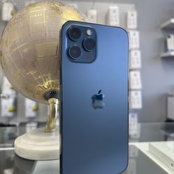 Valentines Sale 💝🛍️ iPhone 12 Pro Max 128Gb Blue Unlocked With Warranty 