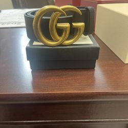 Gucci Gold Brass Buckle