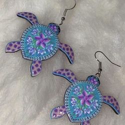 New Sea Turtle Earrings