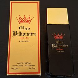 ONE BILLIONAIRE FOR MEN COLOGNE - 3.4 FL OZ [NEW OPEN BOX]