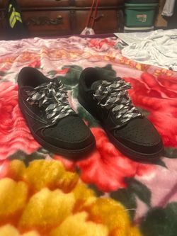 Travis Scott Jordan 1 Low Black Phantom