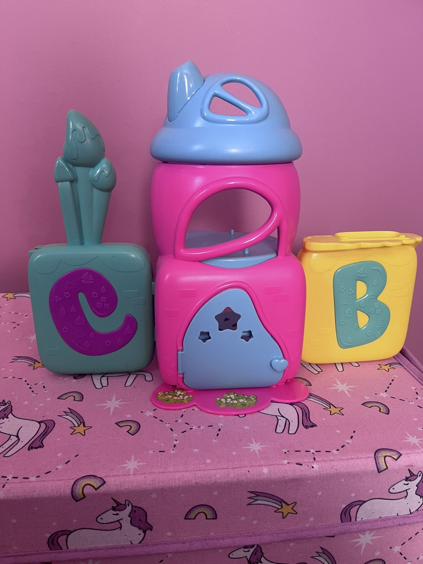 Mini Baby alive Play set With Accesories & 2 Playhouses