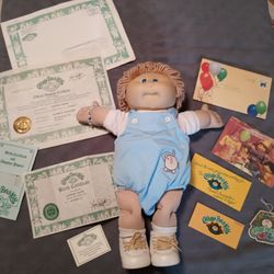 Cabbage patch Doll/Authenticated/Vintage,Collector 