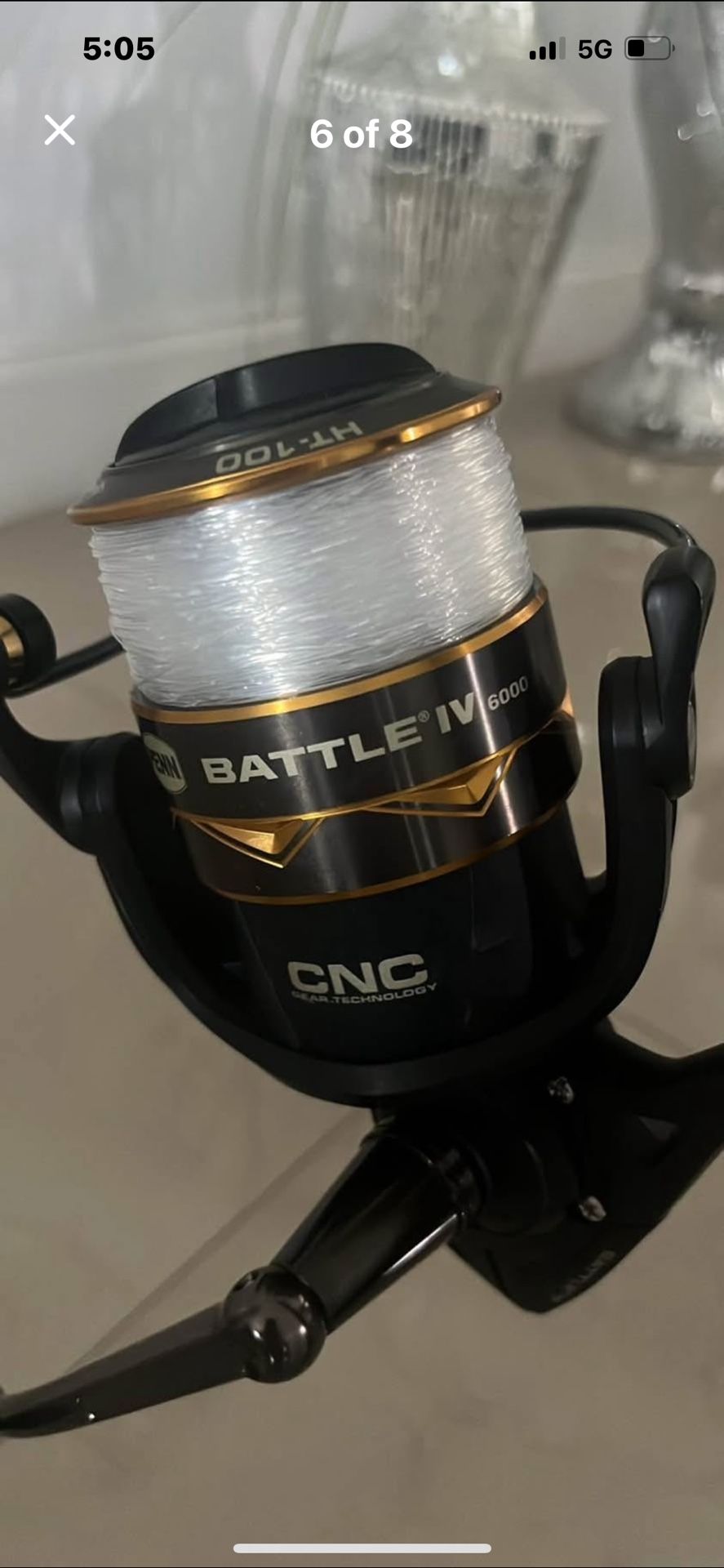 Penn battle iv spinning reel combo And Gomexus Handle