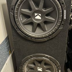 Kicker 10inch Speakers