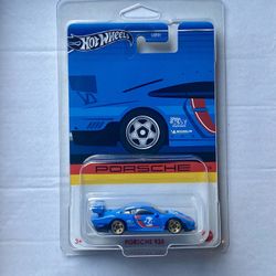 Porsche 935 Hot Wheels Blue #24 Mint Card