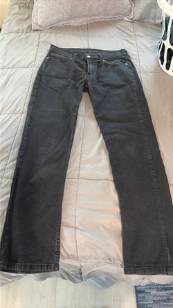Levi’s 514 Straight Fit Jeans – Black/Charcoal – 32x32